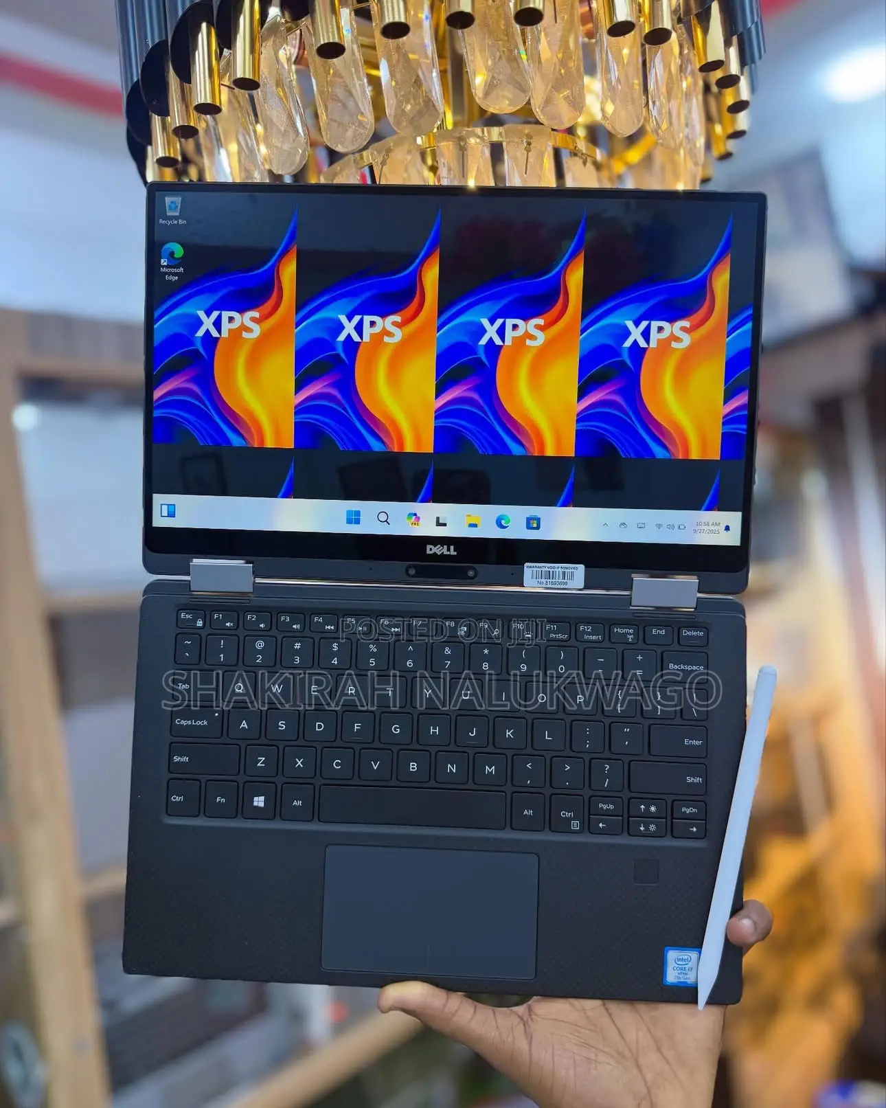 New Laptop Dell XPS 13 16GB Intel Core i7 SSD 512GB