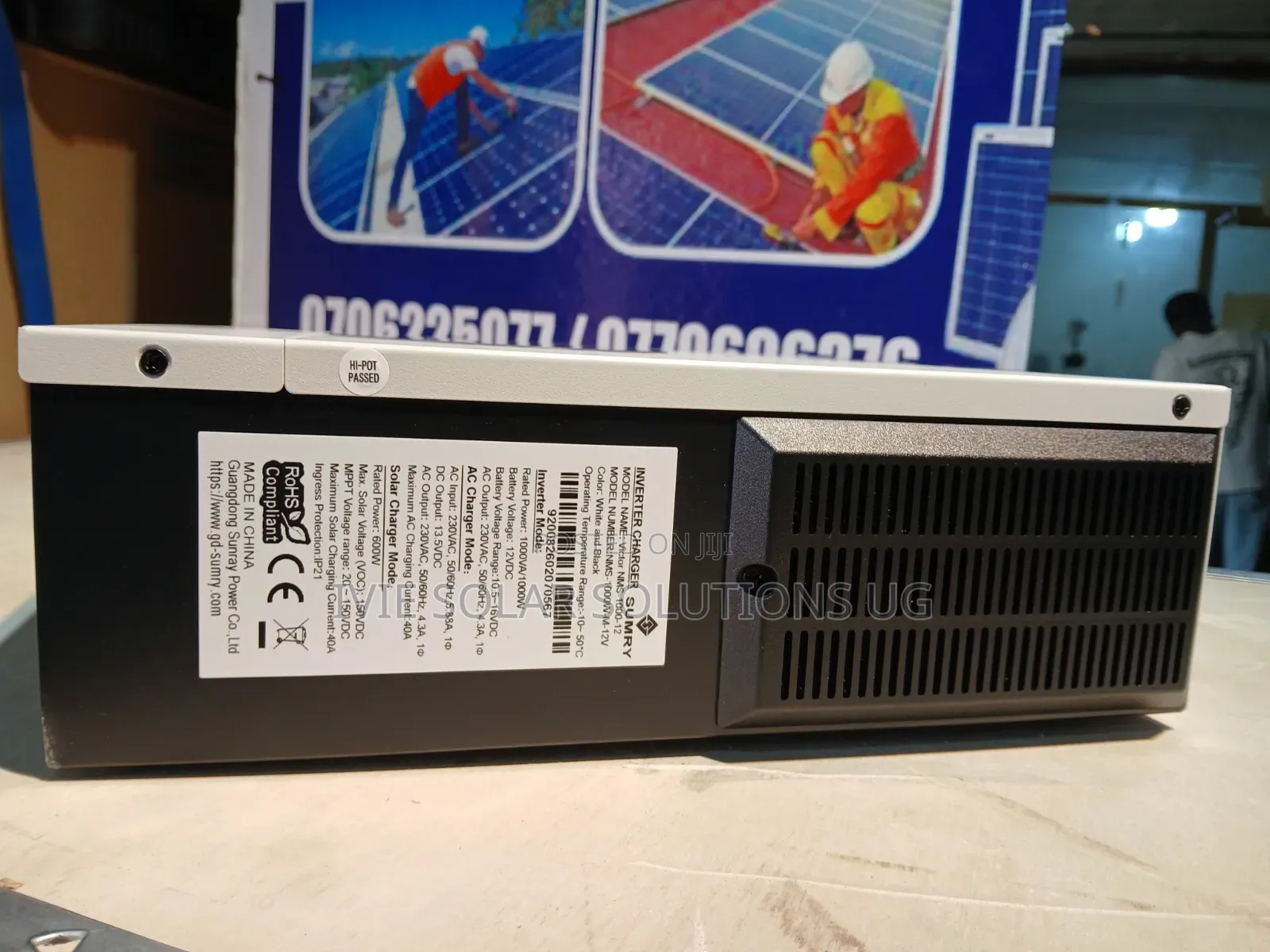 1kva / 1000watts Hybrid Inverter