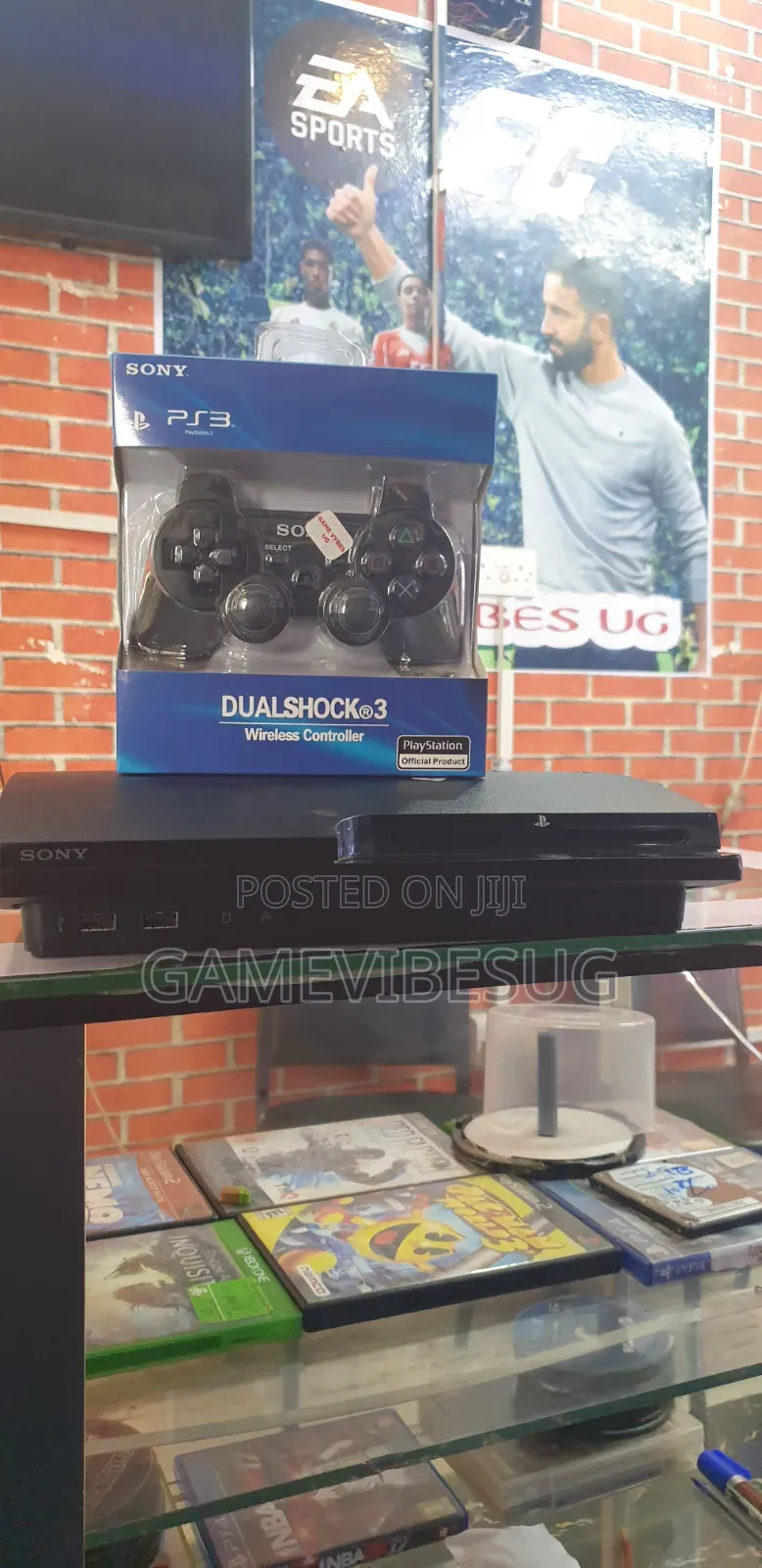 Enjoy Huge Ps3 Bundle: 10 Games 2 Controllers - Tested XZD