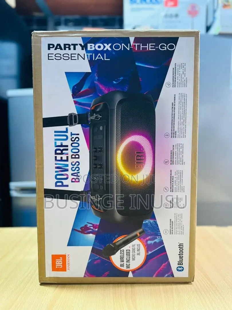 Brand New JBL Partybox on the Go Essential Available