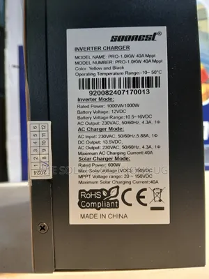 1kva / 1000watts Soonest Hybrid Inverter