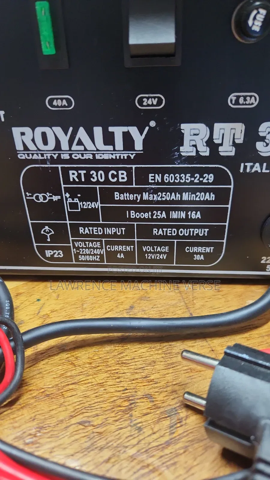 Battery Charger 250a Royalty