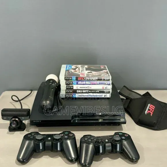 True Tech Ps3 Bundle: 10 Games 2 Controllers - All Hgy