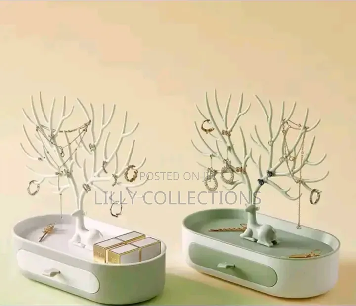 Deer Antler Tree Display With Counter