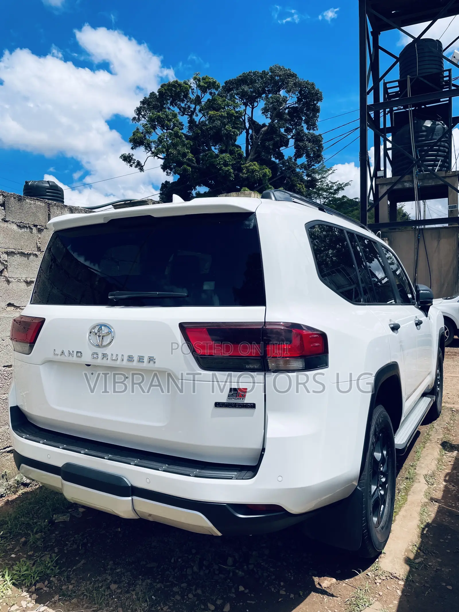 New Toyota Land Cruiser 2024 White