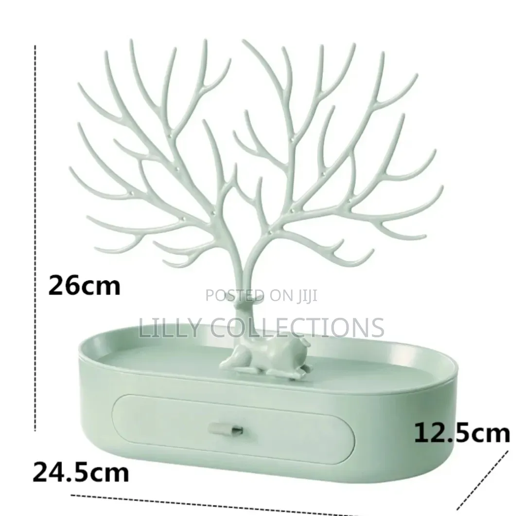 Deer Antler Tree Display With Counter