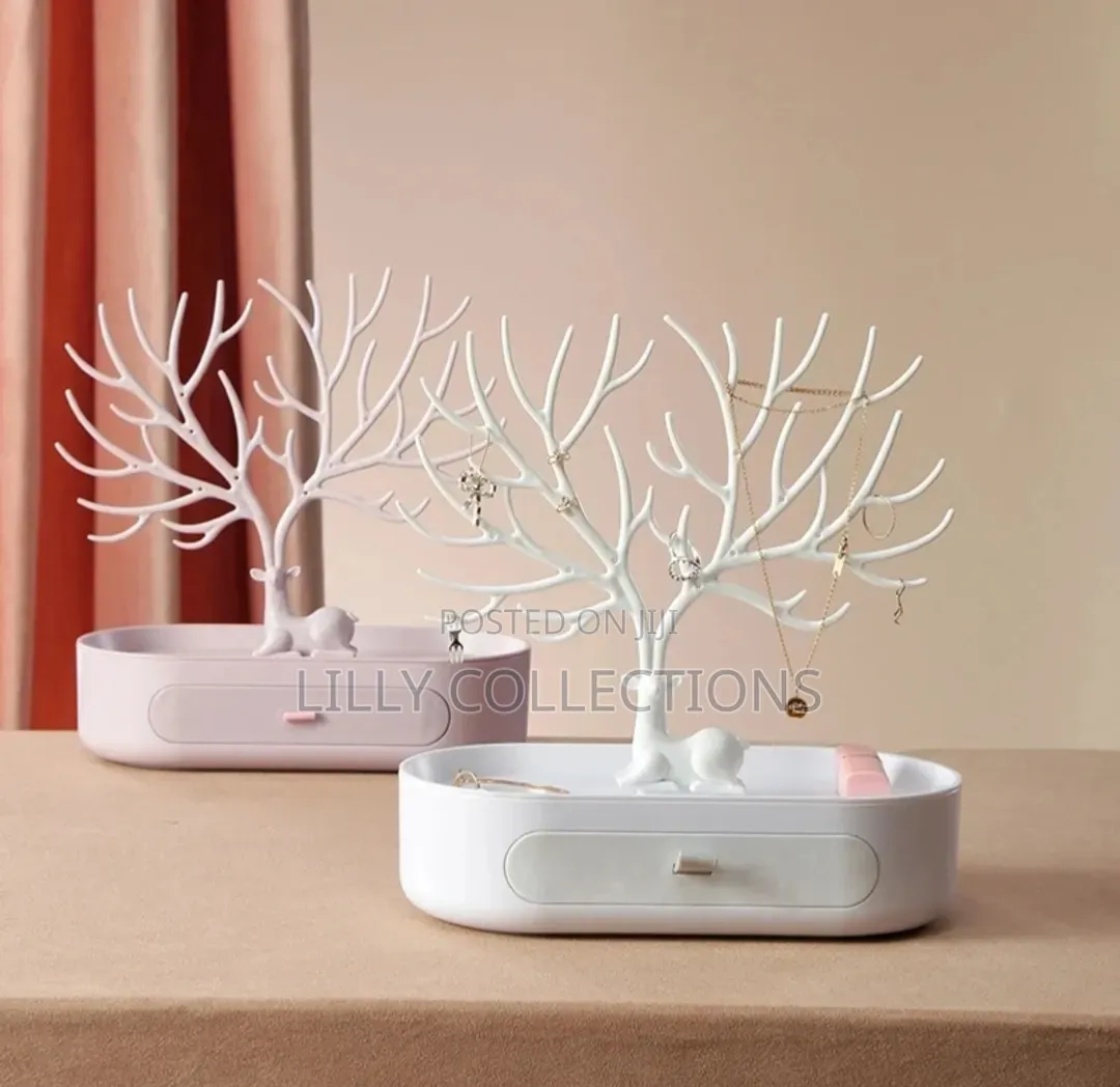 Deer Antler Tree Display With Counter