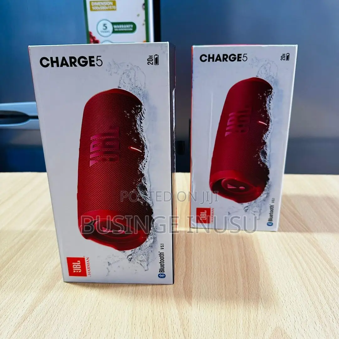 Brand New JBL Charge5 Speakers Available