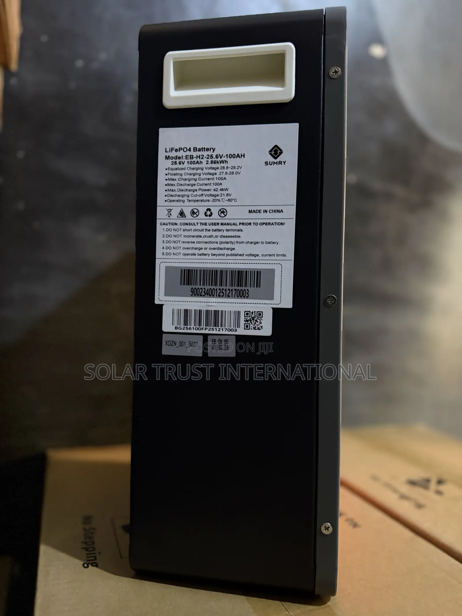 Sumry 2.5kwh/24v Lithium Battery