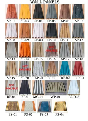 Flutted Wall Panels and PVC Accessories