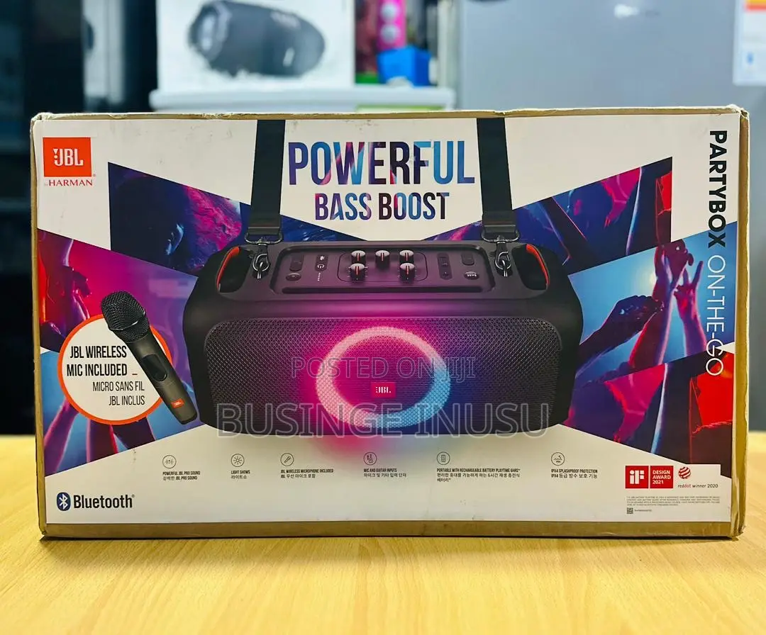 Brand New JBL Partybox on the Go Speaker Available