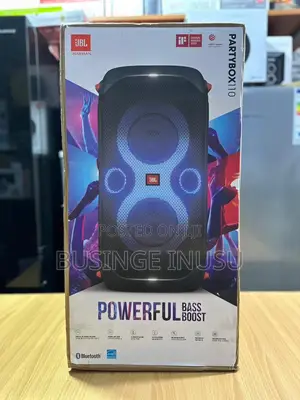 Brand New JBL Partybox110 Speakers Available