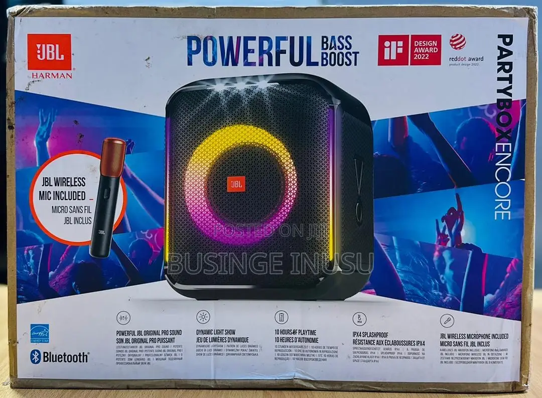Brand New JBL Partybox Encore Speakers Available