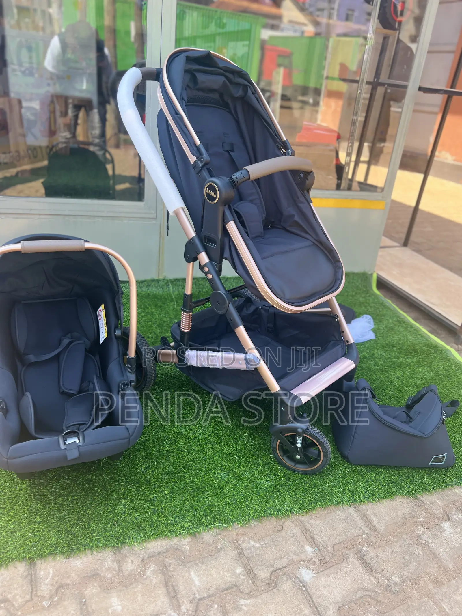 3 in 1 Baby Stroller Set – Infant Platinum Journey Set