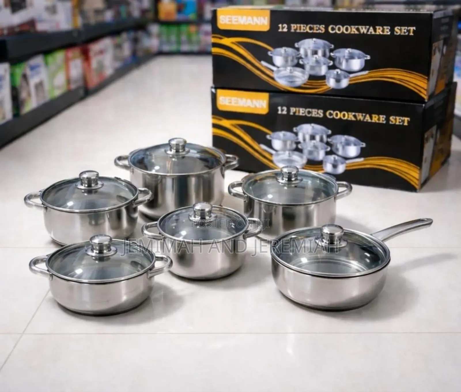 6piece Classic Cookware Set