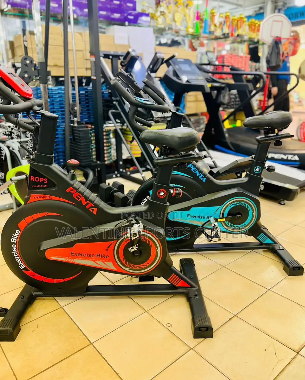 Executive Penta Exercise Bike Original Material