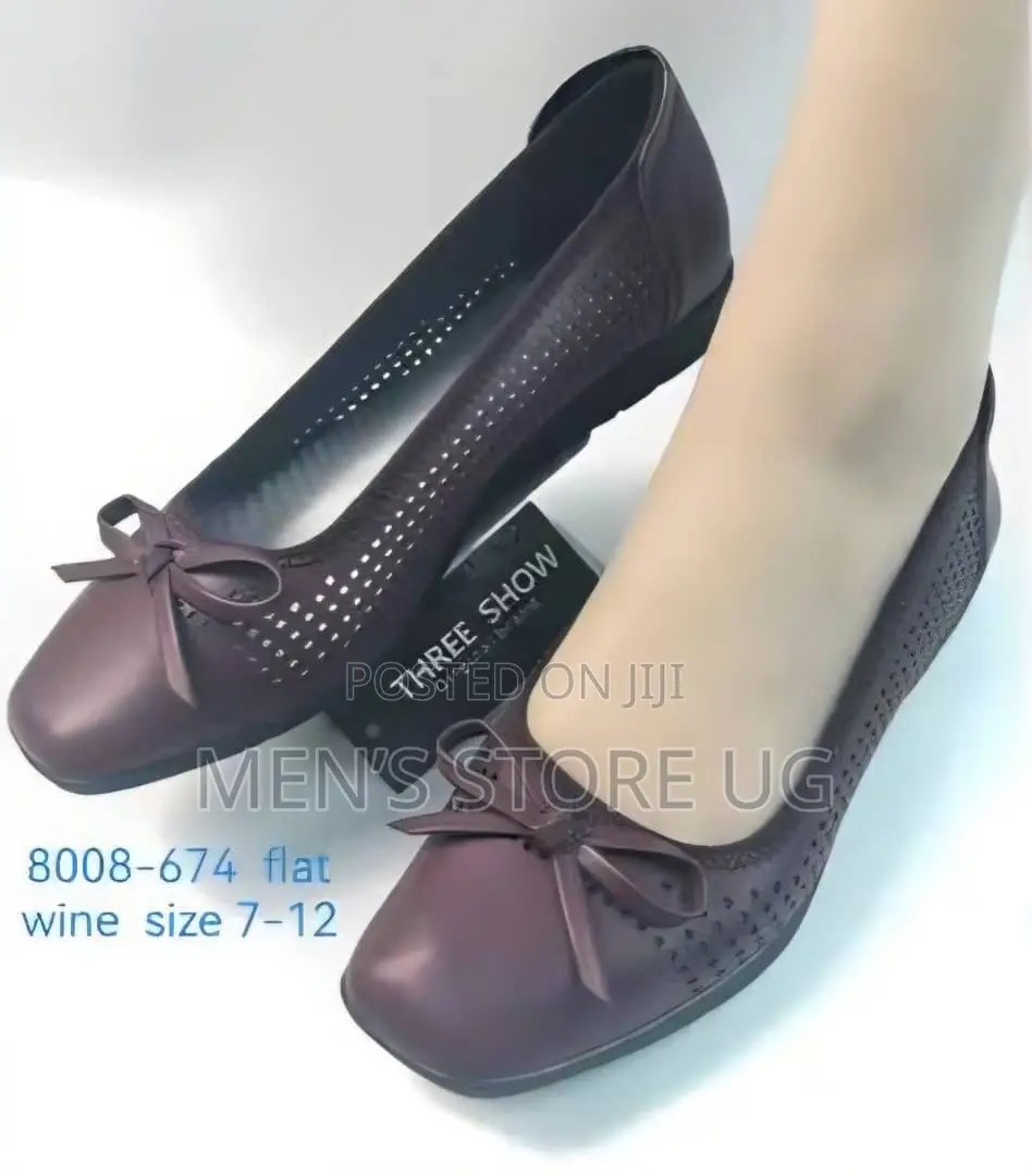 Women’S Classic Flat Pumps Casual Office Wear