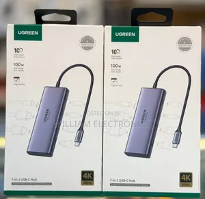 Ugreen Usb C Hub 7in1 Dual Hdmi Type C 100w
