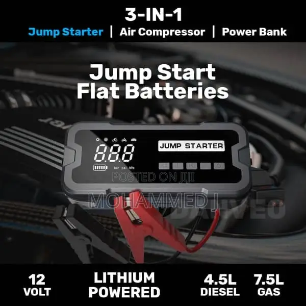 Jump Starter Air Compressor