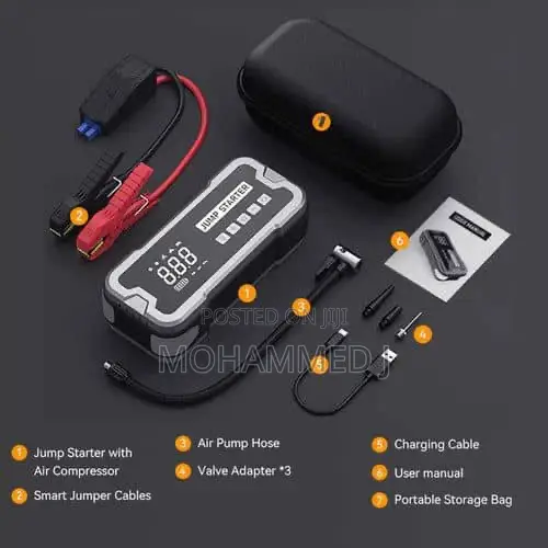 Jump Starter Air Compressor