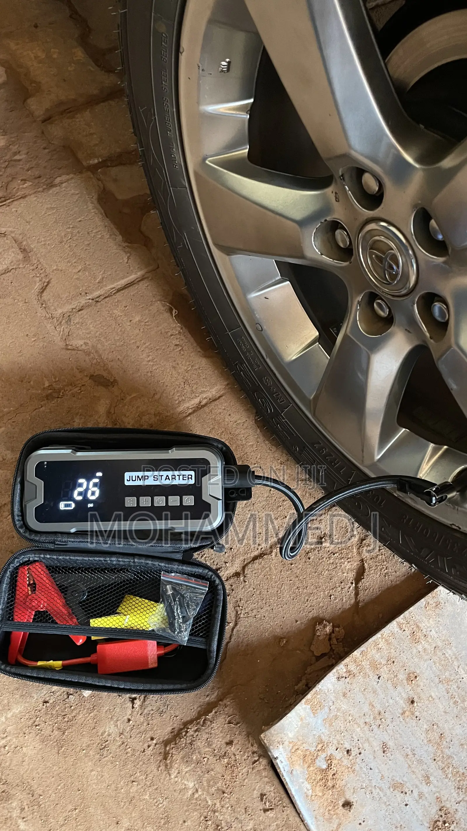 Jump Starter Air Compressor