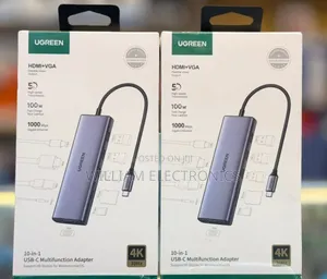 Ugreen Usb C Hub 10 in 1 Type C Hub With Ethernet 