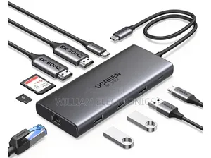 Ugreen Usb C Hub 10 in 1 Type C Hub With Ethernet 