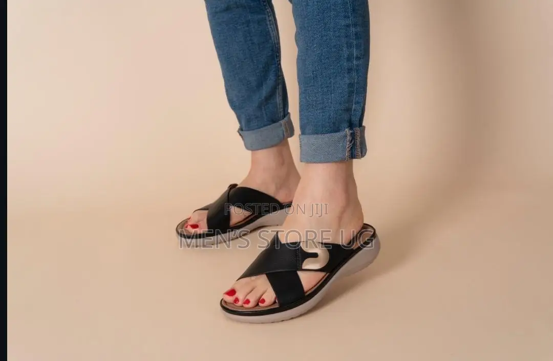 Women’S Classic Genuine Open Flat Sandals Available in All Sizes 37-45