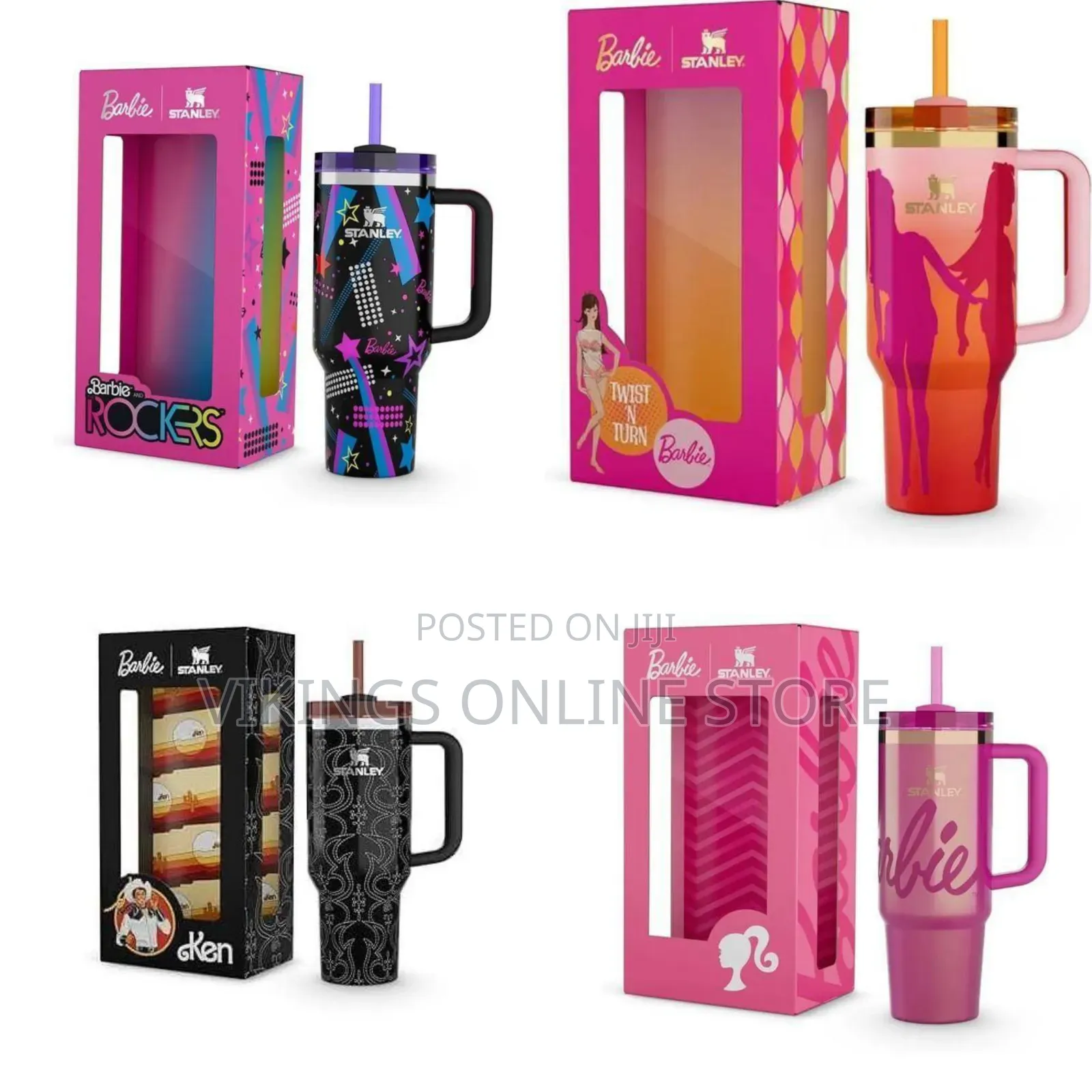 Stanley X Barbie Quencher H2.0 Flowstate Tumbler