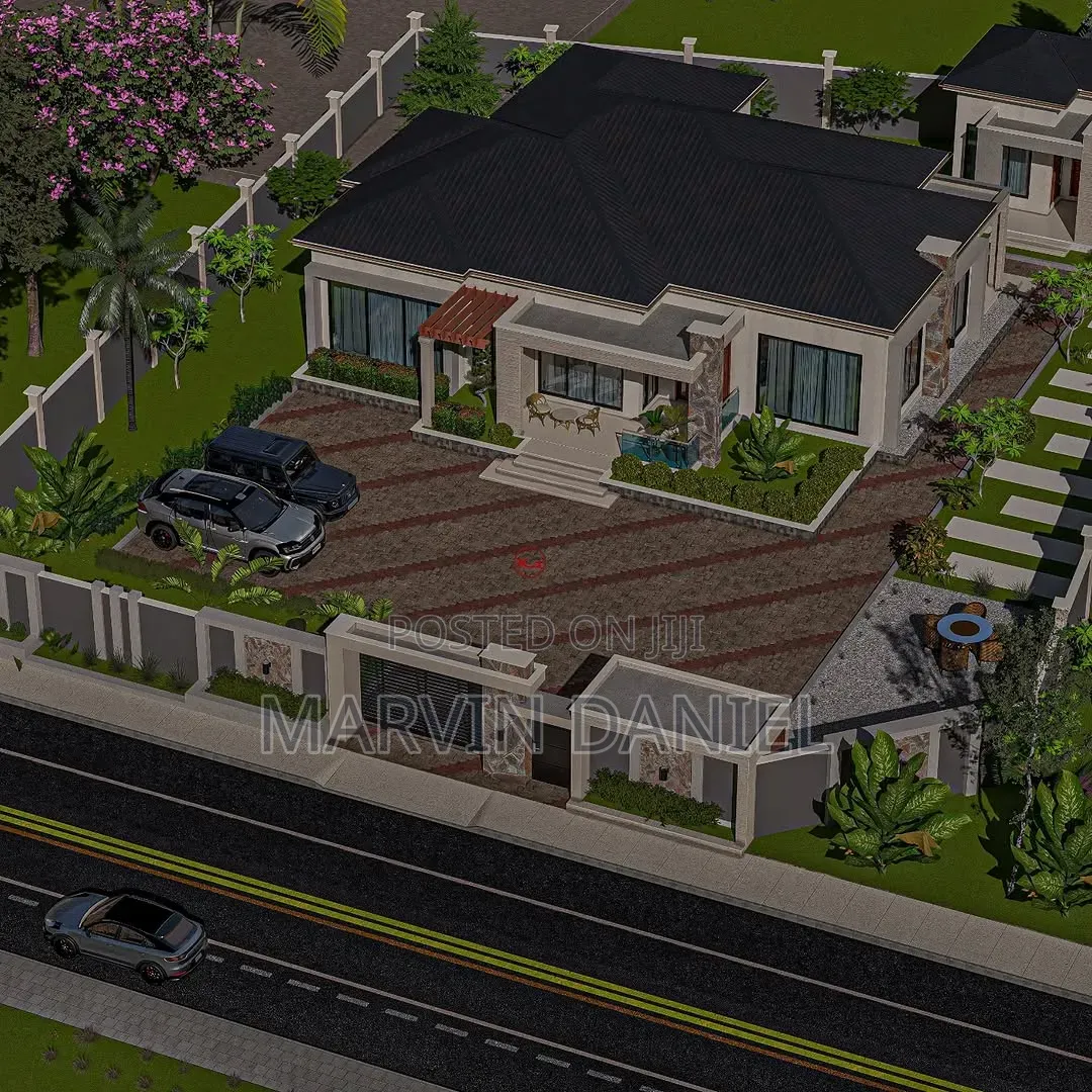 4 Bedroom Architectural Plan