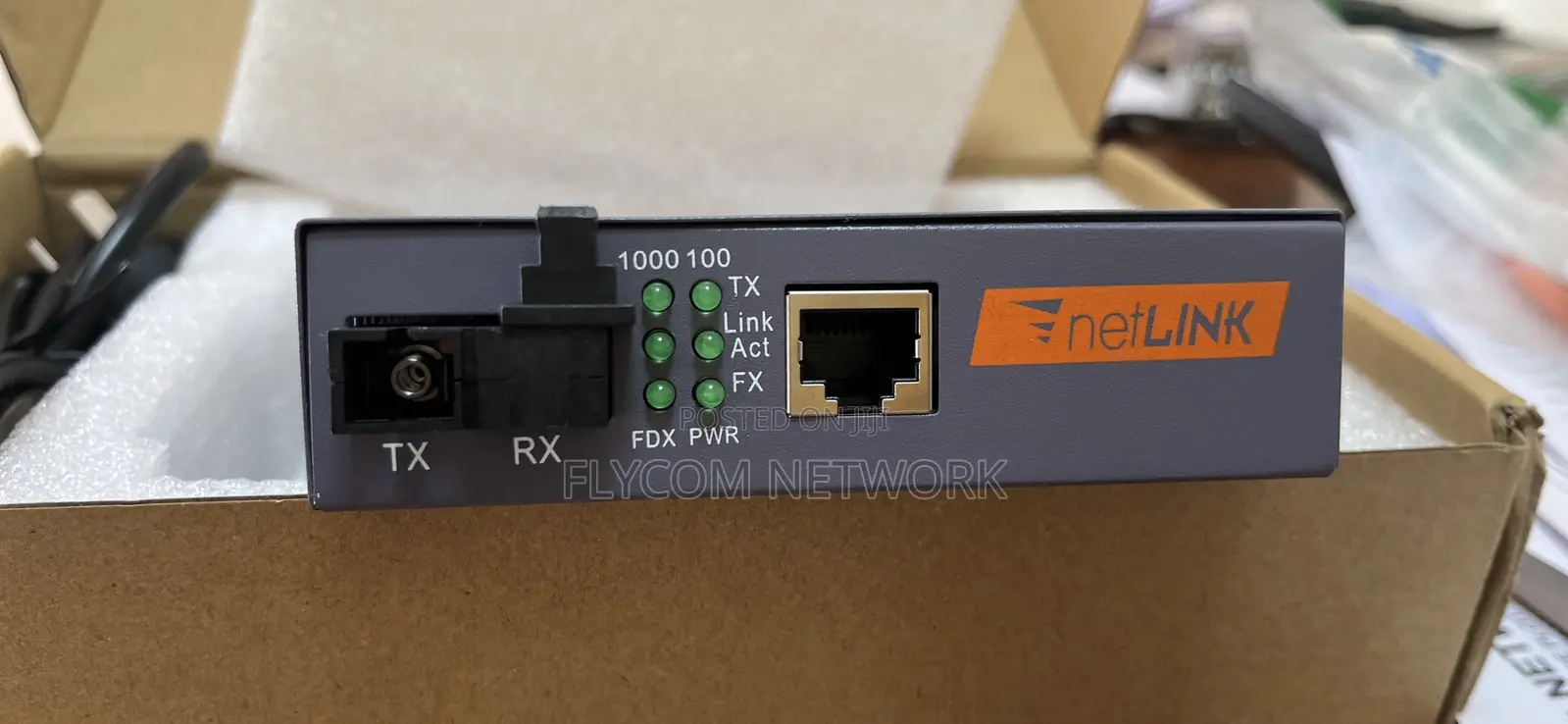 Ethernet Media Converter (Simplex)