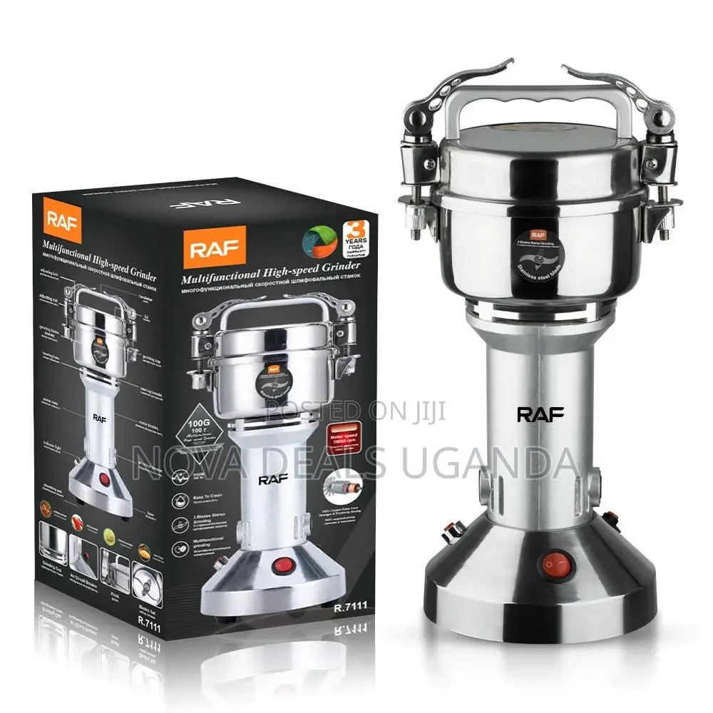 Raf R.7111 Multifunctional Grinder High Speed Coffee Grinder Brand New