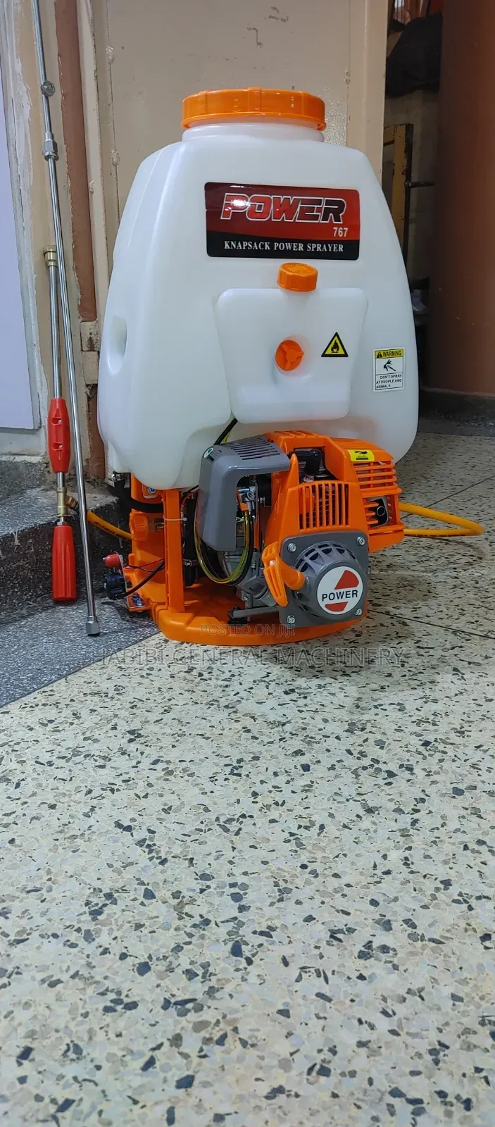 4 Stroke Backpack/Knapsack Gasoline Powered Sprayer 25litres