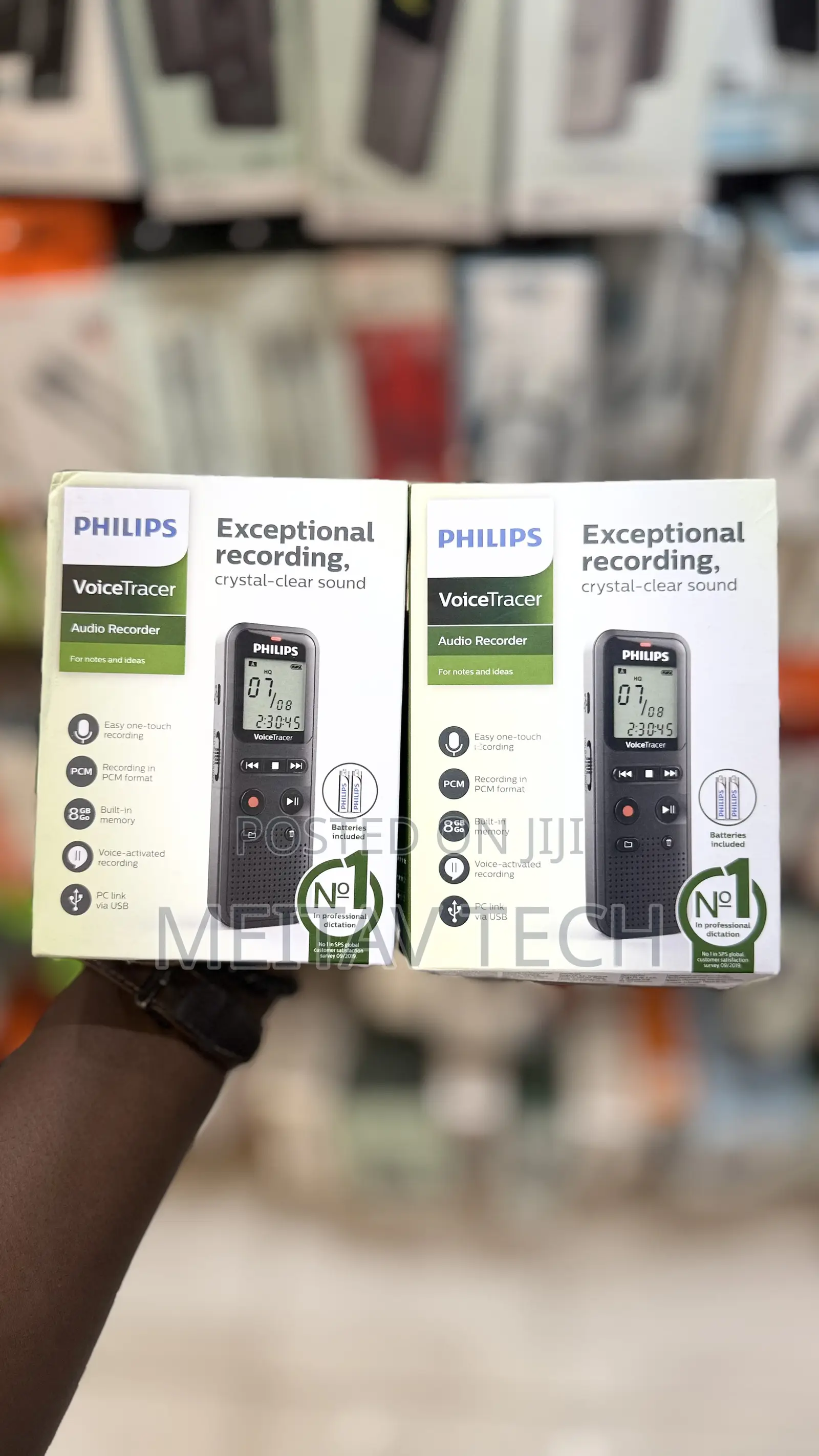 Philips Voice Tracer Audio Voice Recorder