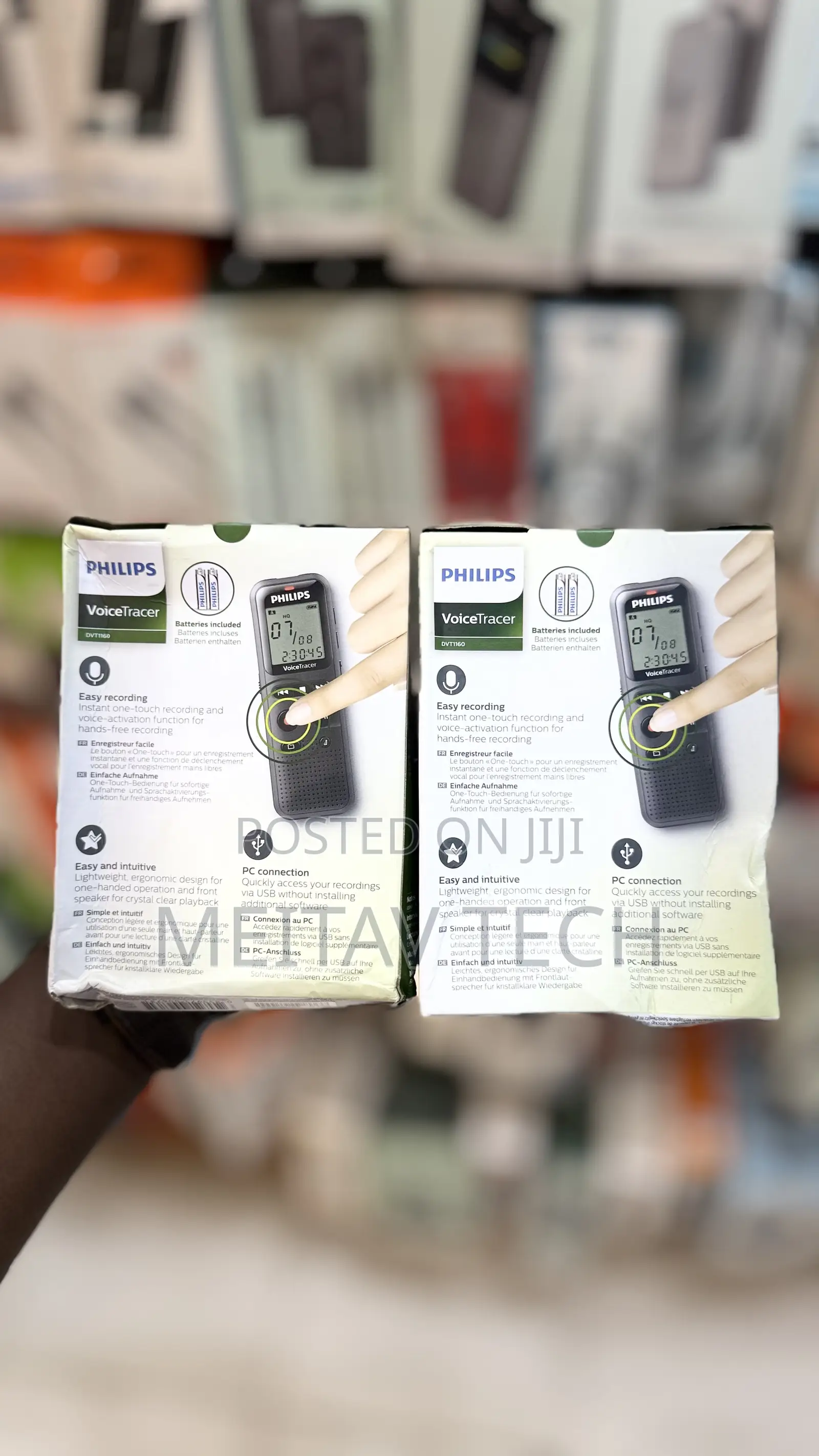 Philips Voice Tracer Audio Voice Recorder