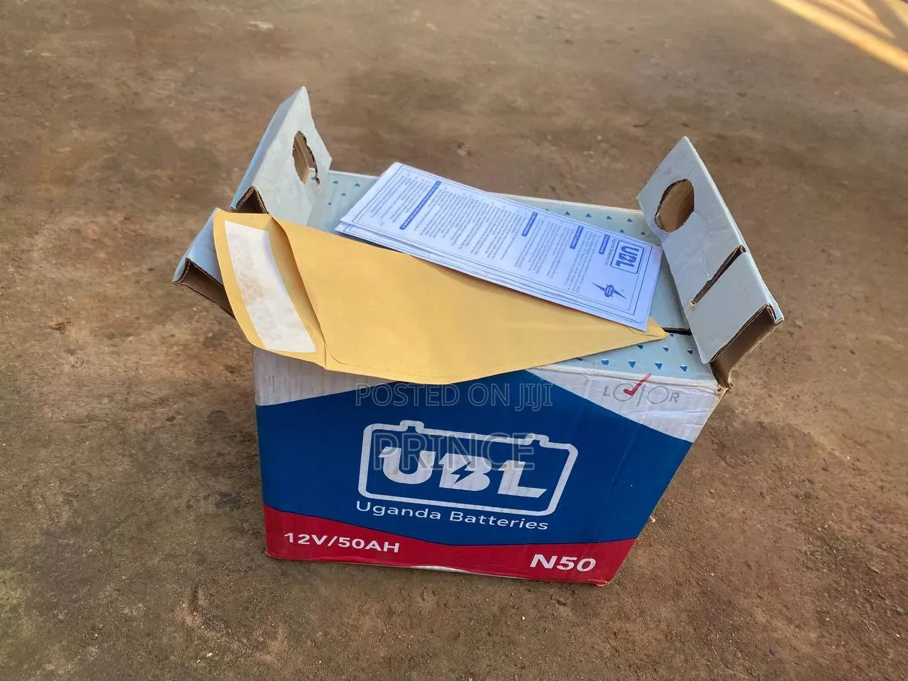 Ubl N50 Car Battery for Sale Costs 240000 Ug SHS One Year Guarantee