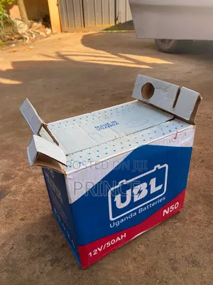 Ubl N50 Car Battery for Sale Costs 240000 Ug SHS One Year Guarantee