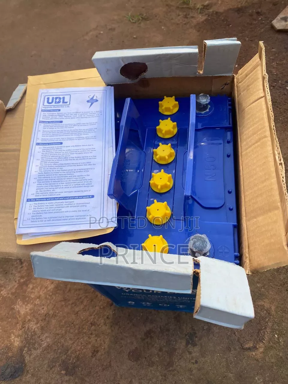 Ubl N50 Car Battery for Sale Costs 240000 Ug SHS One Year Guarantee