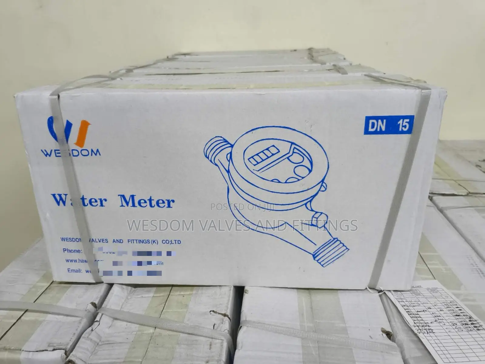 High Precision 4 Wheel Dn15 Di Body Water Meter | Large Stock