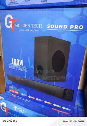 Golden Tech Sound Pro Gt-4404 2.1 Sound Bar.