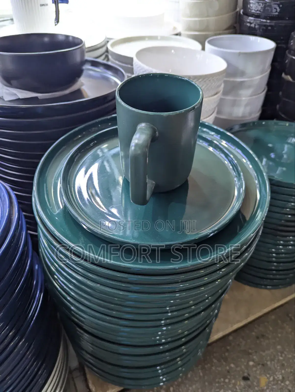 Ceramic Serving Dinner Plates 6 Piece