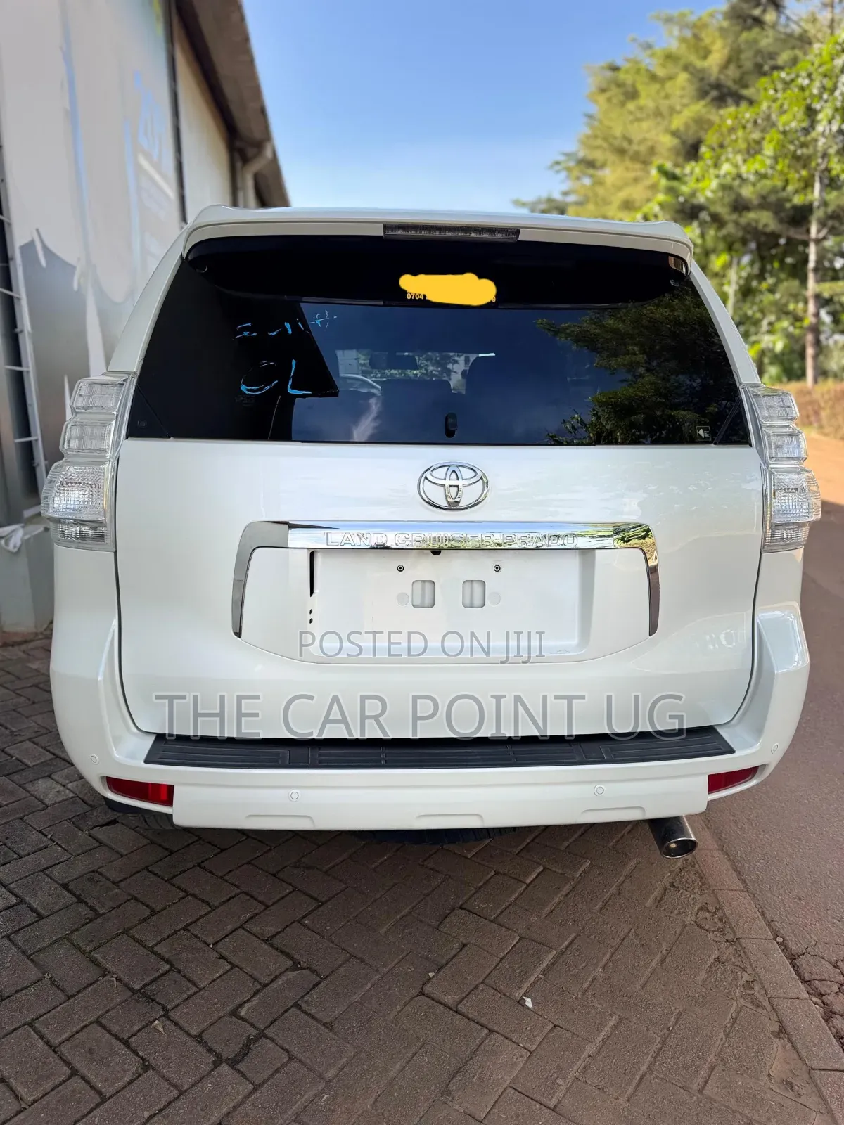 Toyota Land Cruiser Prado 2013 White