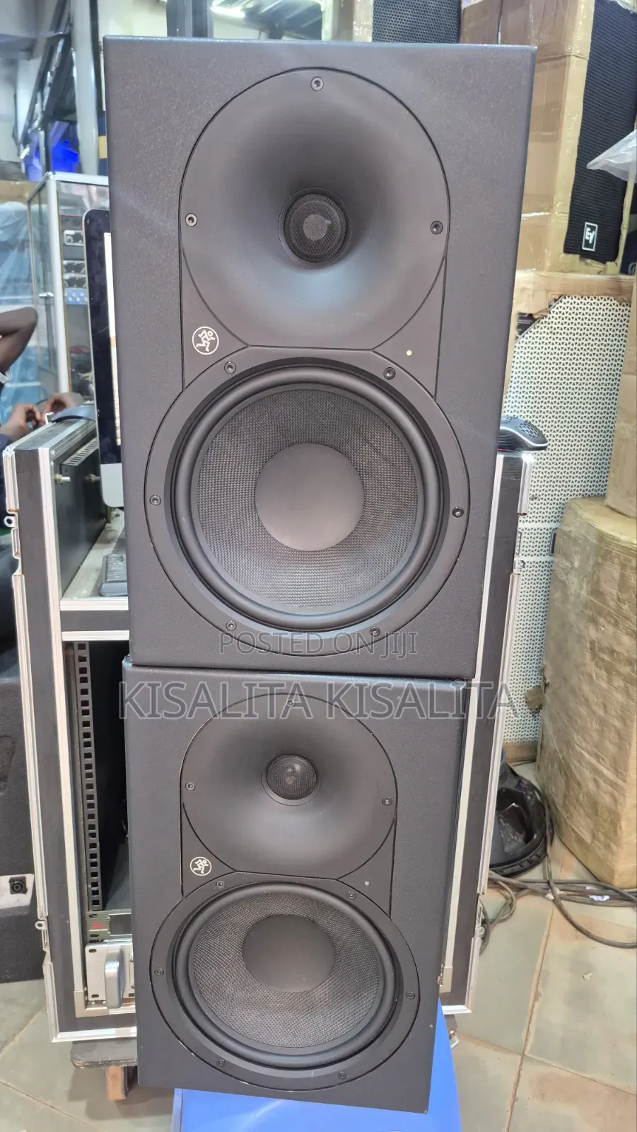 Mackie Mr824 Studio Monitors.