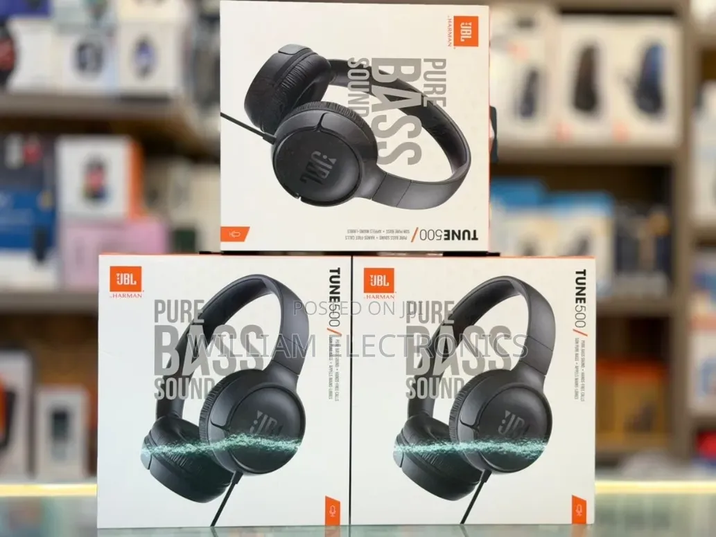 JBL Tune 500 Wired on Ear Headphones