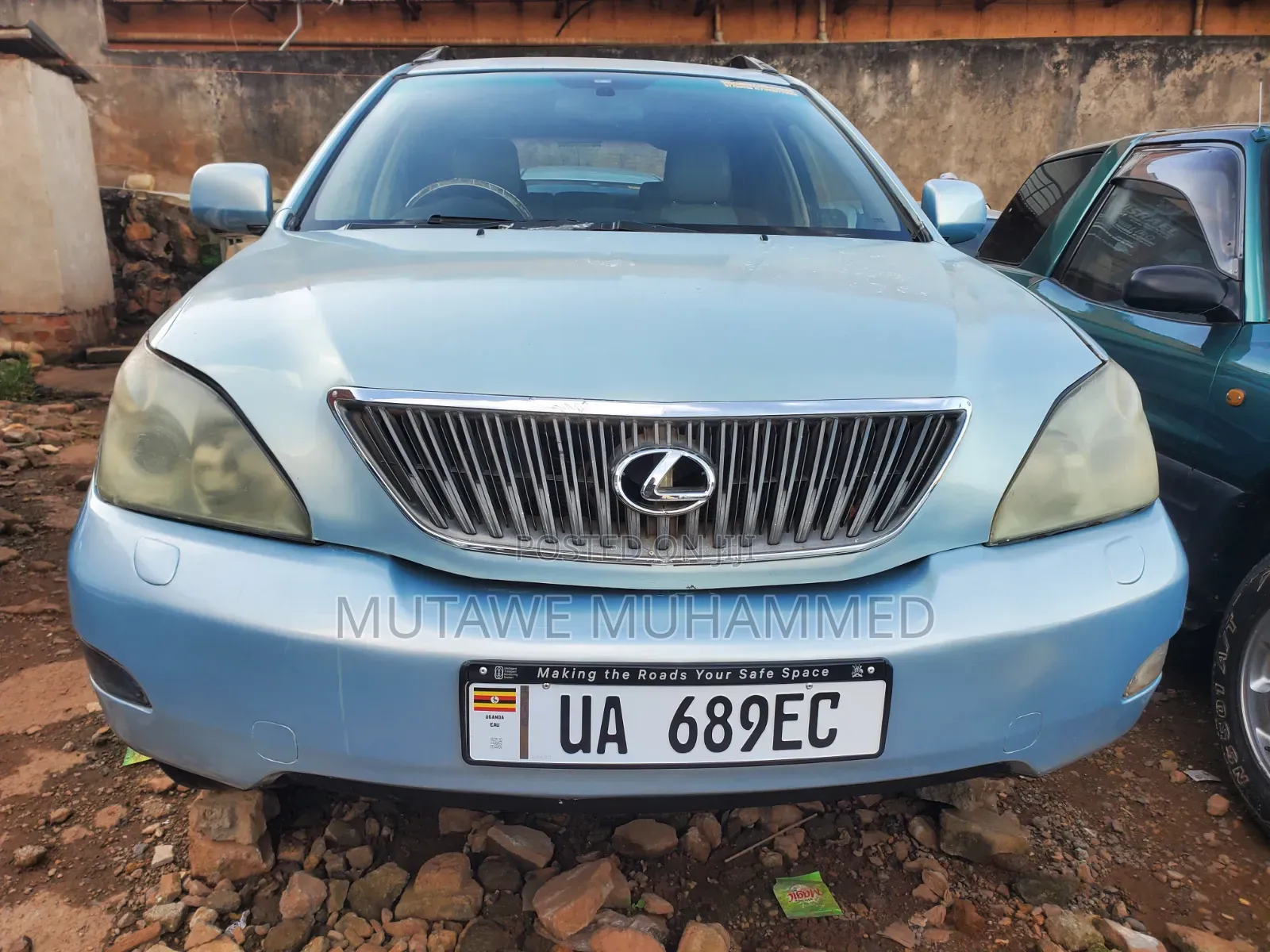 Toyota Harrier 2008 Blue