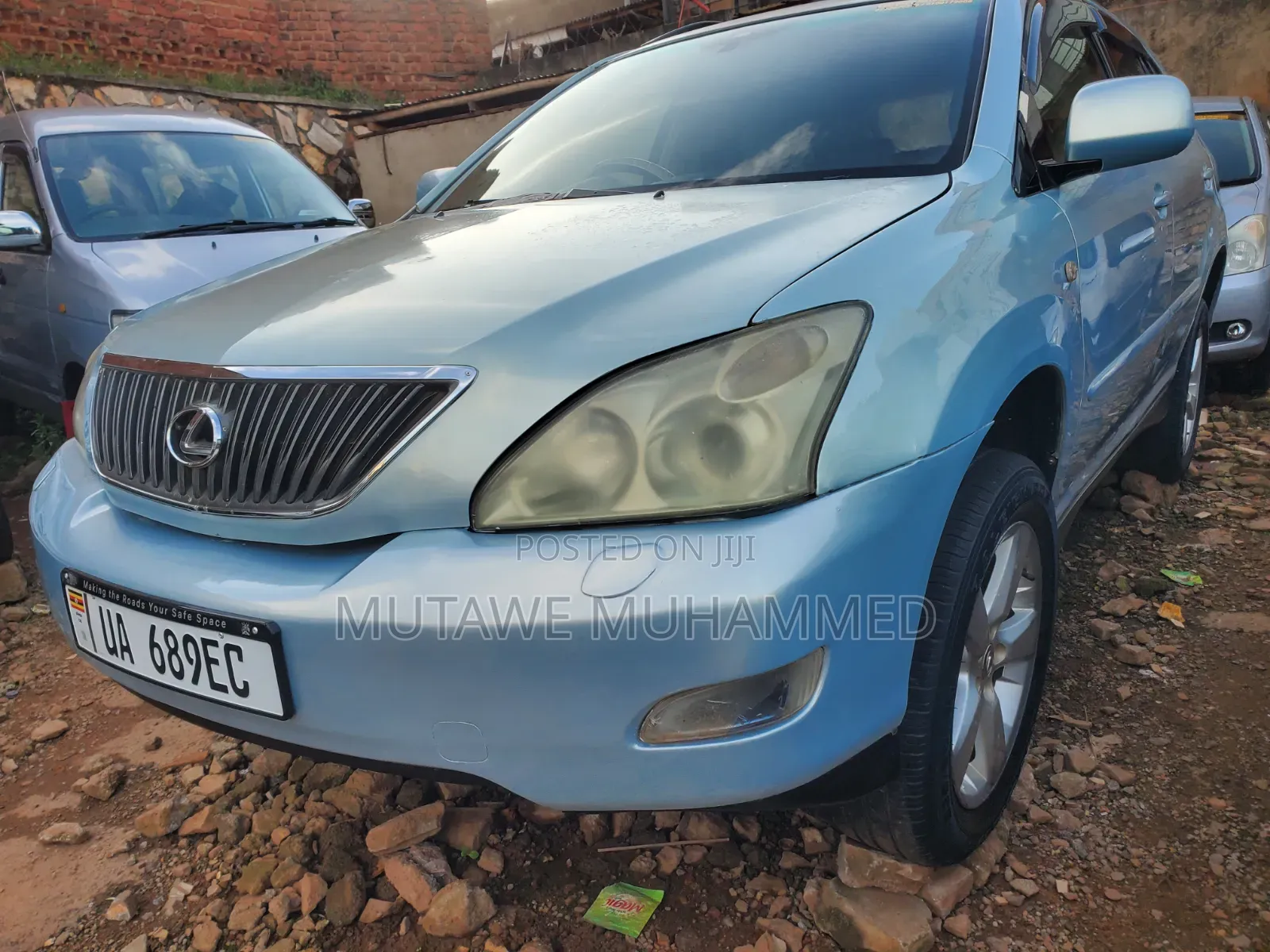 Toyota Harrier 2008 Blue