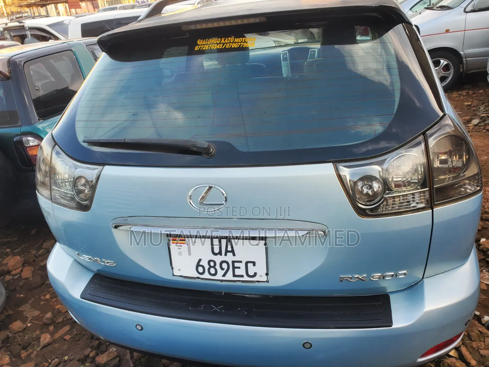 Toyota Harrier 2008 Blue