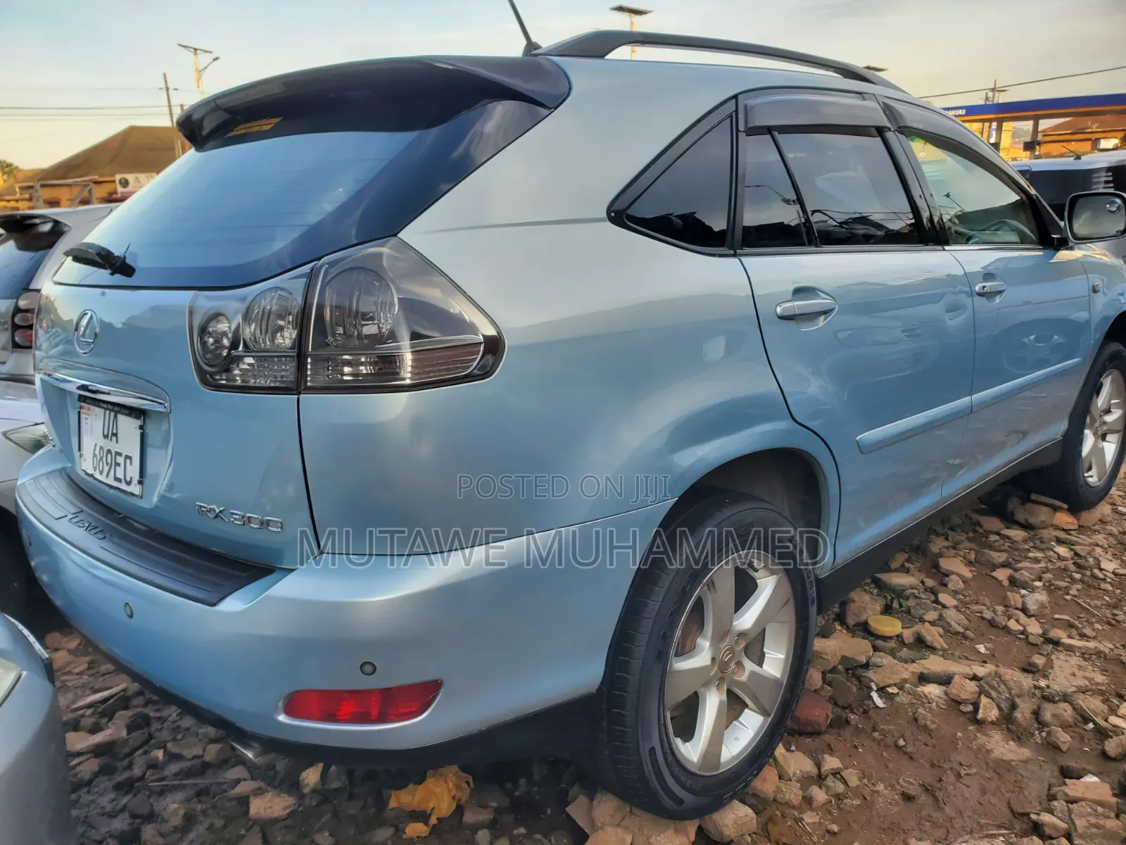 Toyota Harrier 2008 Blue