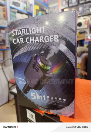 Starlight 5-in-1 Car Charger. Car Charger