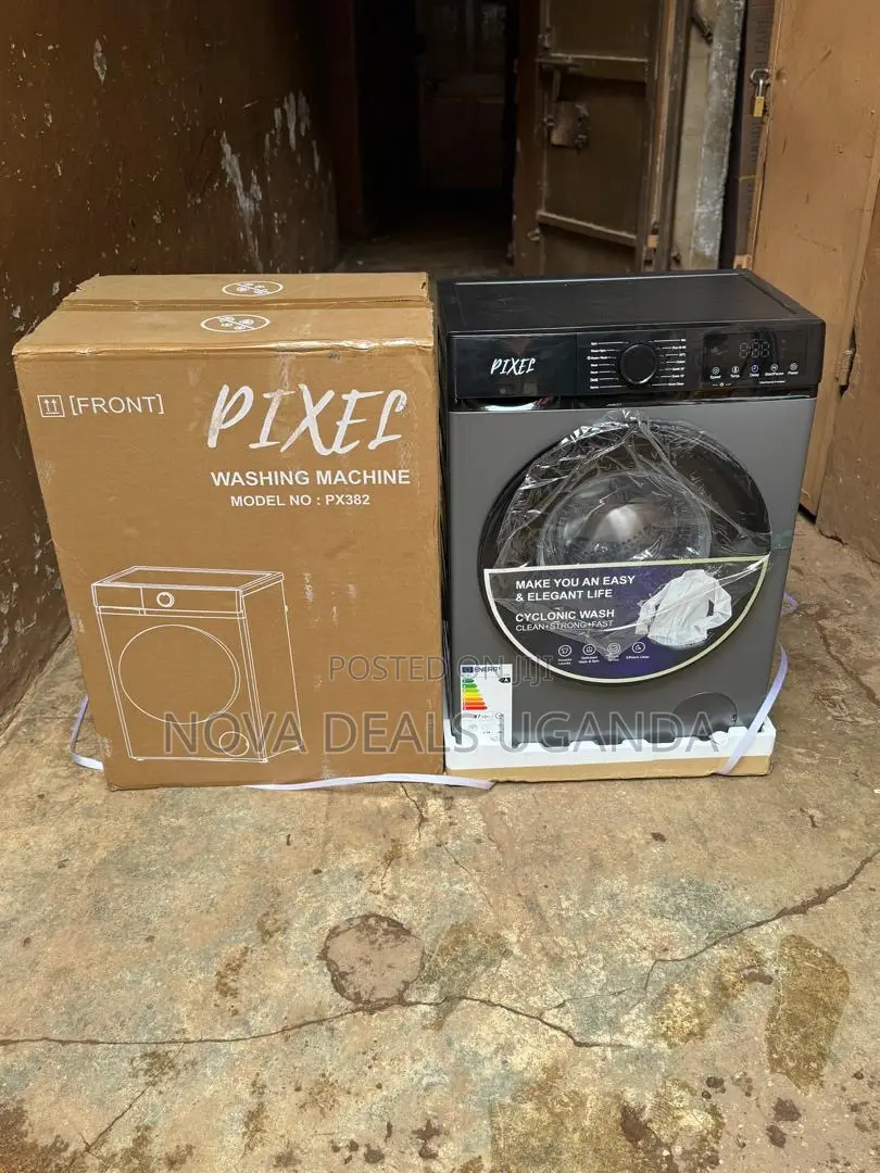 Pixel 8kg Front Loader Washing Machine Automatic Energy Saving New